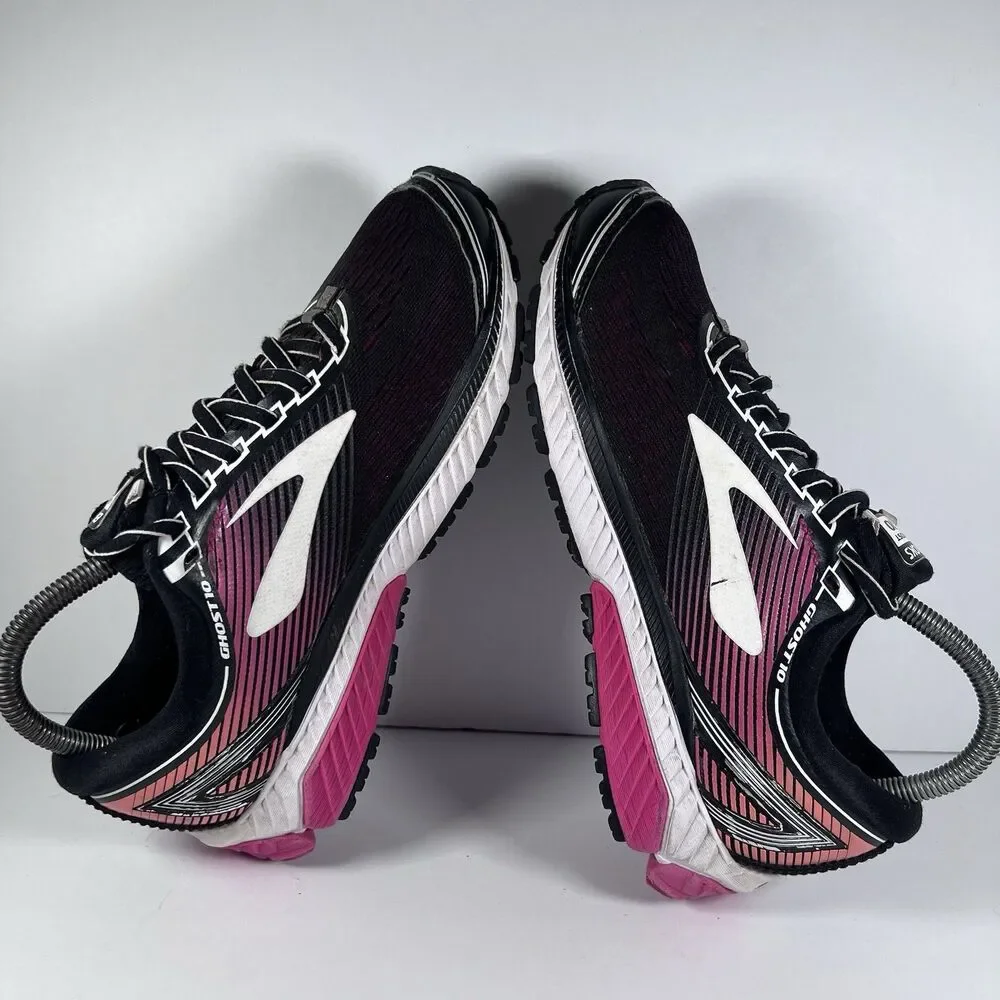 Brooks Ghost 10 Lace Up Athletic Running Shoes Sneakers Women's Size 8 - Picture 5 of 8